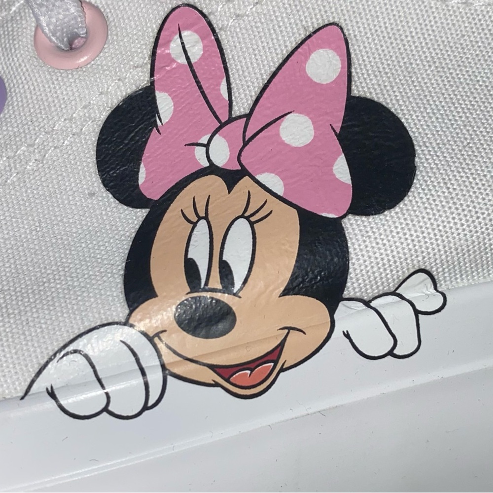 Minnie Mouse Platform Tennis Sneakers - Picture 3 of 4